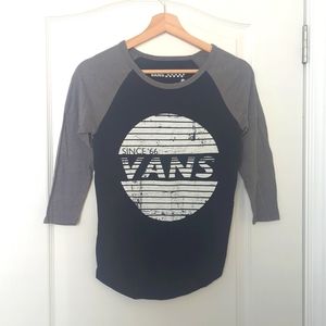 Vans Raglan tee xs